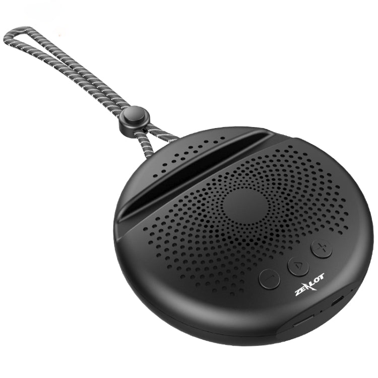 ZEALOT S24 Tragbarer Stereo-Bluetooth-Lautsprecher mit Trageband und Handy-Kartensteckplatz, unterstützt Freisprechanrufe und TF-Karte, S24