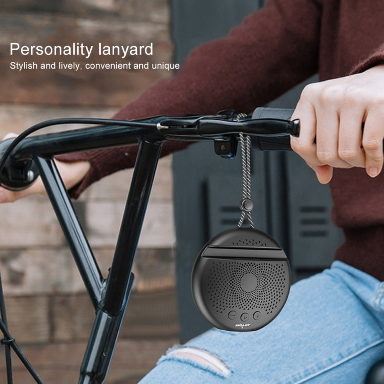ZEALOT S24 Tragbarer Stereo-Bluetooth-Lautsprecher mit Trageband und Handy-Kartensteckplatz, unterstützt Freisprechanrufe und TF-Karte, S24