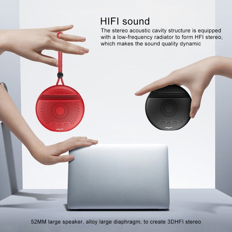 ZEALOT S24 Tragbarer Stereo-Bluetooth-Lautsprecher mit Trageband und Handy-Kartensteckplatz, unterstützt Freisprechanrufe und TF-Karte, S24
