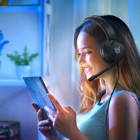 ONIKUMA K19 Single Plug Light Verstellbarer Gaming-Kopfhörer mit Mikrofon