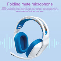 Logitech G335 faltbares kabelgebundenes Gaming-Headset mit Mikrofon