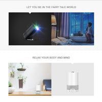Blinblin Major 1 Tragbarer RGB-Laserprojektor mit 6 W USB-Aufladung und Bluetooth-Stereo-Sound-Lautsprecher