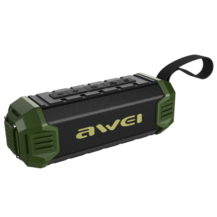 awei Y280 IPX4 Bluetooth-Lautsprecher-Powerbank mit verbessertem Bass, integriertem Mikrofon, unterstützt FM/USB/TF-Karte/AUX, Y280