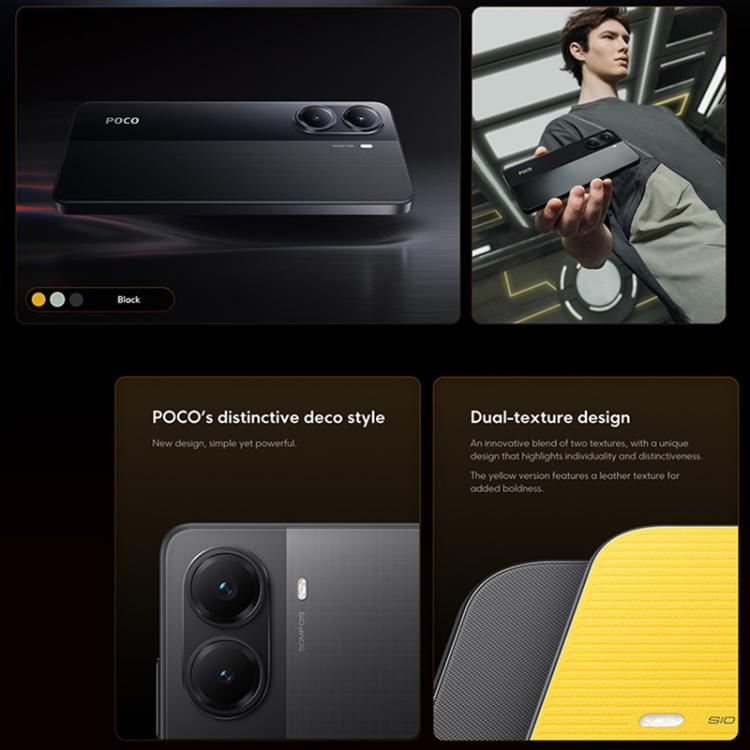 Xiaomi POCO X7 Pro 5G Global, 12 GB + 256 GB, Fingerabdruck auf dem Bildschirm, 6,67 Zoll Xiaomi HyperOS 2 MediaTek Dimensity 8400-Ultra Octa Core, NFC, Netzwerk: 5G, 12GB+256GB