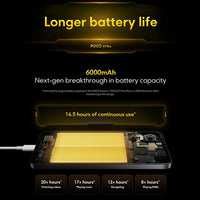Xiaomi POCO X7 Pro 5G Global, 12 GB + 256 GB, Fingerabdruck auf dem Bildschirm, 6,67 Zoll Xiaomi HyperOS 2 MediaTek Dimensity 8400-Ultra Octa Core, NFC, Netzwerk: 5G, 12GB+256GB