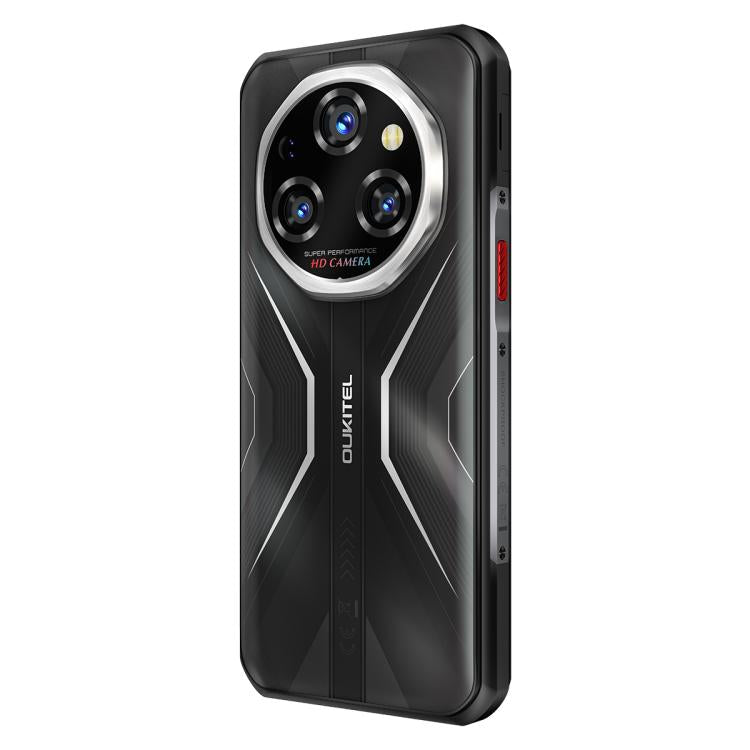 Oukitel WP55 Pro 5G Rugged Phone, 16 GB + 512 GB, 108-MP-Kamera, Fingerabdrucksensor, 6,6 Zoll, Android 15, MediaTek Dimensity 7025 Octa-Core-Prozessor, NFC, OTG, Netzwerk: 5G, WP55 Pro