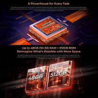 Oukitel WP55 Pro 5G Rugged Phone, 16 GB + 512 GB, 108-MP-Kamera, Fingerabdrucksensor, 6,6 Zoll, Android 15, MediaTek Dimensity 7025 Octa-Core-Prozessor, NFC, OTG, Netzwerk: 5G, WP55 Pro