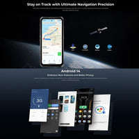 Oukitel WP100 Robustes Smartphone mit Laser-Entfernungsmesser, 12 GB + 512 GB Speicher, 200-MP-Kamera, Fingerabdrucksensor, 6,8-Zoll-Display, Android 14, MediaTek Dimensity 7300 Octa-Core-Prozessor, NFC, OTG, 5G-Netzwerk, WP100