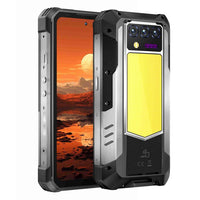 Oukitel WP100 Robustes Smartphone mit Laser-Entfernungsmesser, 12 GB + 512 GB Speicher, 200-MP-Kamera, Fingerabdrucksensor, 6,8-Zoll-Display, Android 14, MediaTek Dimensity 7300 Octa-Core-Prozessor, NFC, OTG, 5G-Netzwerk, WP100