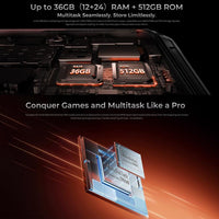 Oukitel WP56 Rugged Phone, 12 GB + 512 GB, 108-MP-Kamera, Fingerabdrucksensor, 6,8-Zoll-Android-15-Display, MTK Dimensity 7050 Octa-Core-Prozessor, NFC, OTG, 5G-Netzwerk