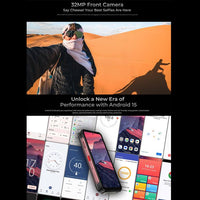 Oukitel WP56 Rugged Phone, 12 GB + 512 GB, 108-MP-Kamera, Fingerabdrucksensor, 6,8-Zoll-Android-15-Display, MTK Dimensity 7050 Octa-Core-Prozessor, NFC, OTG, 5G-Netzwerk