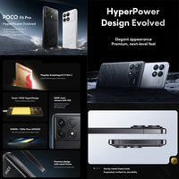 Xiaomi POCO F6 Pro Global, 12 GB + 512 GB, Fingerabdruck auf dem Bildschirm, 6,67 Zoll Xiaomi HyperOS Snapdragon 8 Gen 2 Octa Core 3,19 GHz, NFC, Netzwerk: 5G, 12GB+512GB