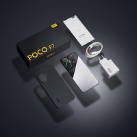 Xiaomi POCO F7 Global, 12 GB + 256 GB, Fingerabdrucksensor im Display, 6,83 Zoll Xiaomi HyperOS 2, Snapdragon 8s Gen 4 Octa-Core-Prozessor, NFC, Netzwerk: 5G, 12GB+256GB