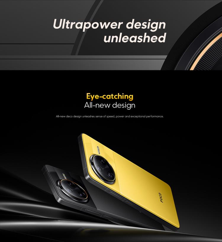 Xiaomi POCO F7 Ultra Global, 12 GB + 256 GB, Fingerabdrucksensor im Display, 6,67 Zoll, Xiaomi HyperOS 2, Snapdragon 8 Elite Octa-Core-Prozessor, NFC, Netzwerk: 5G, 12GB+256GB