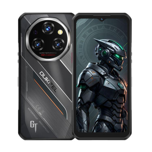 Oukitel WP62 Rugged Phone, 12 GB + 512 GB, 108-MP-Kamera, Fingerabdrucksensor, 6,6-Zoll-Display, Android 15, MediaTek Dimensity 7025 Octa-Core-Prozessor, NFC, OTG, 5G-Netzwerk, 12GB+512GB