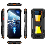 Oukitel WP58 Pro – Robustes Smartphone, 8 GB RAM + 512 GB interner Speicher, seitlicher Fingerabdrucksensor, 6,7-Zoll-Display, Android 15, UMS9621S Octa-Core-Prozessor, NFC, OTG, 5G-Netzwerk, 8GB+512GB