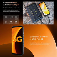 Oukitel WP58 Pro – Robustes Smartphone, 8 GB RAM + 512 GB interner Speicher, seitlicher Fingerabdrucksensor, 6,7-Zoll-Display, Android 15, UMS9621S Octa-Core-Prozessor, NFC, OTG, 5G-Netzwerk, 8GB+512GB