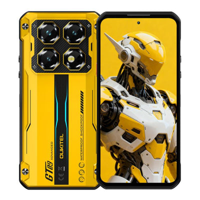 Oukitel WP60 Rugged Phone, 16GB + 512GB, Night Vision, 108MP Camera, Side Fingerprint Sensor, 7.2-inch Display, Android 15, MediaTek Dimensity 7025 Octa-Core Processor, NFC, OTG, 5G Network, 16GB+512GB