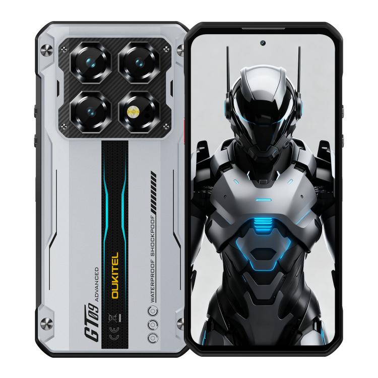 Oukitel WP60 Rugged Phone, 8 GB + 256 GB, Nachtsicht, 108-MP-Kamera, seitlicher Fingerabdrucksensor, 7,2-Zoll-Display, Android 15, MediaTek Dimensity 7025 Octa-Core-Prozessor, NFC, OTG, 5G-Netzwerk, 8GB+256GB