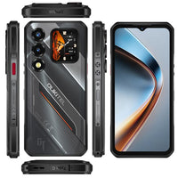 Oukitel WP66 5G Rugged Phone, 12 GB + 512 GB, seitlicher Fingerabdrucksensor, 6,6 Zoll, Android 16.0, MTK Dimensity 7025 Octa-Core-Prozessor, NFC, OTG, Netzwerk: 5G