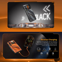 Oukitel WP66 5G Rugged Phone, 12 GB + 512 GB, seitlicher Fingerabdrucksensor, 6,6 Zoll, Android 16.0, MTK Dimensity 7025 Octa-Core-Prozessor, NFC, OTG, Netzwerk: 5G