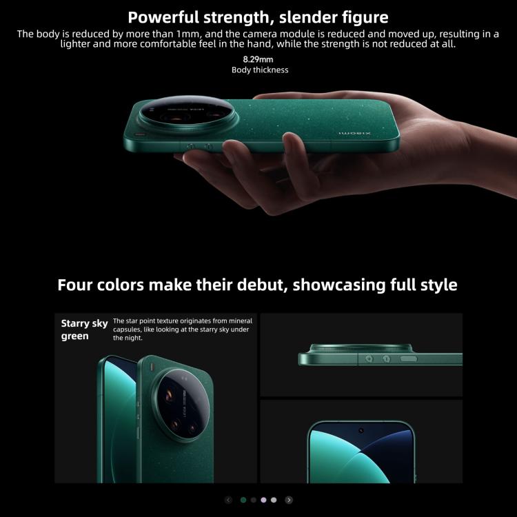 Xiaomi 17 Ultra, 12 GB + 256 GB, 3D-Ultraschall-Fingerabdrucksensor, 6,9 Zoll Xiaomi HyperOS 3, Snapdragon 8 Elite Gen 5 Octa-Core-Prozessor, NFC, Netzwerk: 5G, 12GB+512GB, 12GB+256GB