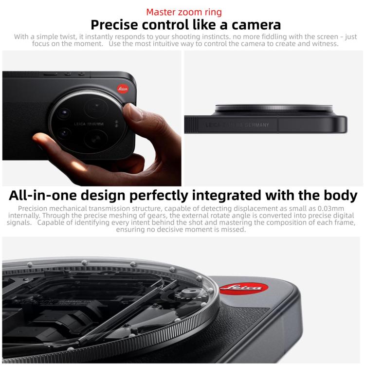 Xiaomi 17 Ultra von Leica, 16 GB + 1 TB, 3D-Ultraschall-Fingerabdrucksensor, 6,9 Zoll Xiaomi HyperOS 3, Snapdragon 8 Elite Gen 5 Octa-Core-Prozessor, NFC, Netzwerk: 5G, By Leica, 16GB+1TB