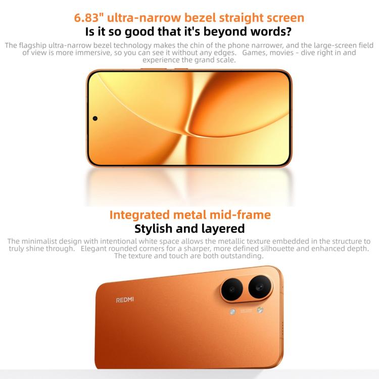 Xiaomi Redmi Turbo 5 Max, 12 GB + 256 GB, 6,83 Zoll, Xiaomi HyperOS 3, Dimensity 9500s Octa-Core-Prozessor, NFC, Netzwerk: 5G, 12GB+256GB