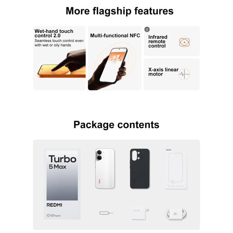 Xiaomi Redmi Turbo 5 Max, 12 GB + 512 GB