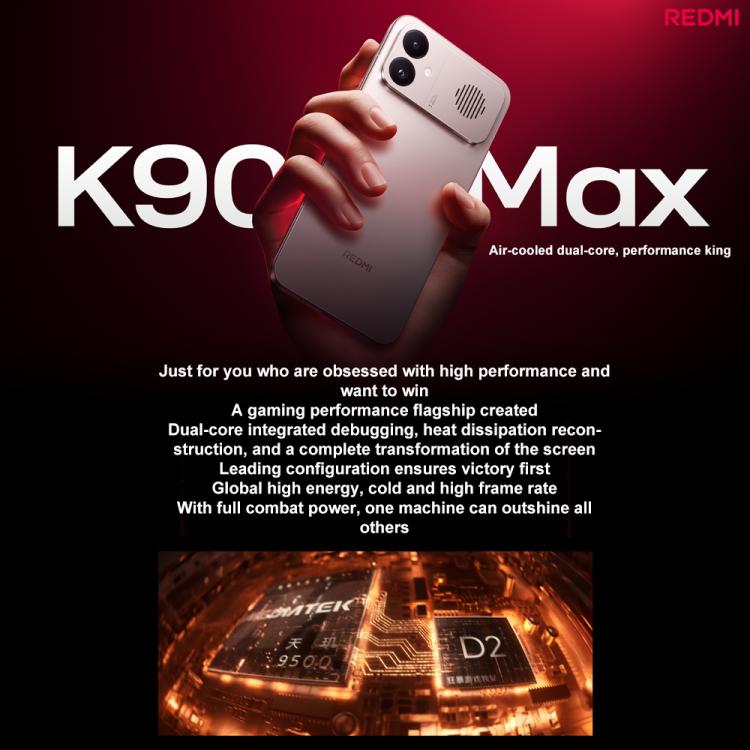 Xiaomi Redmi K90 Max, 12 GB + 256 GB