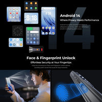 Oukitel WP52 5G Robustes Telefon, 4 GB + 256 GB, 6,6 Zoll Android 14.0 MediaTek Dimensity 6100+ Octa-Core 3,0 GHz, NFC, OTG, Netzwerk: 5G, WP52