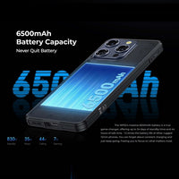 Oukitel WP52 5G Robustes Telefon, 4 GB + 256 GB, 6,6 Zoll Android 14.0 MediaTek Dimensity 6100+ Octa-Core 3,0 GHz, NFC, OTG, Netzwerk: 5G, WP52