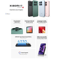 Xiaomi 17 Global 5G Smartphone – 12GB RAM, Snapdragon 8 Elite & Ultraschall-Fingerabdruck