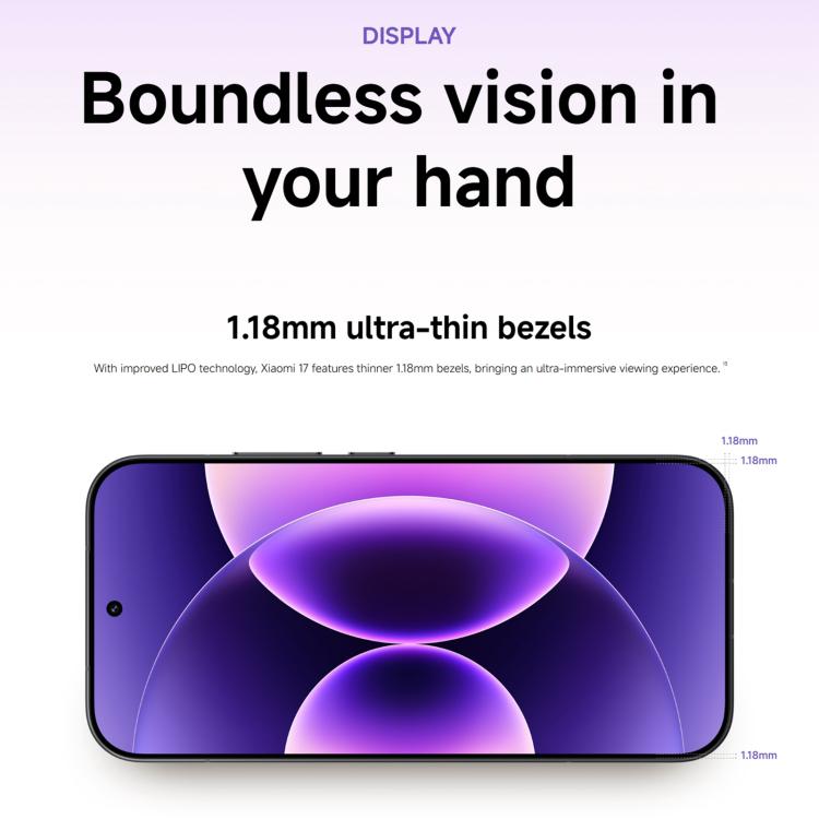 Xiaomi 17 Global 5G Smartphone – 12GB RAM, Snapdragon 8 Elite & Ultraschall-Fingerabdruck