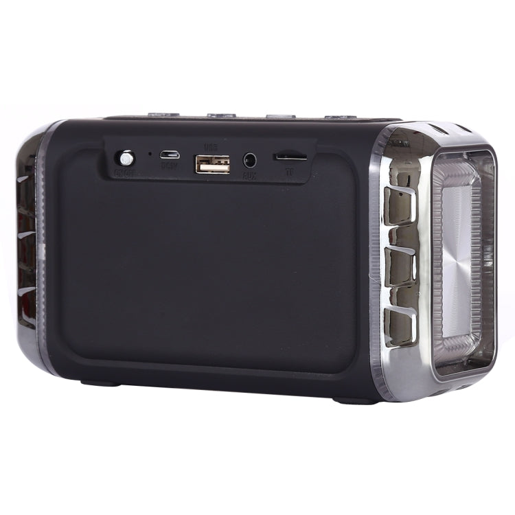 LN-22 DC 5V tragbarer kabelloser Lautsprecher mit Freisprecheinrichtung und zwei bunten LED-Leuchten, unterstützt USB und TF-Karte und 3,5-mm-Aux, LN-22