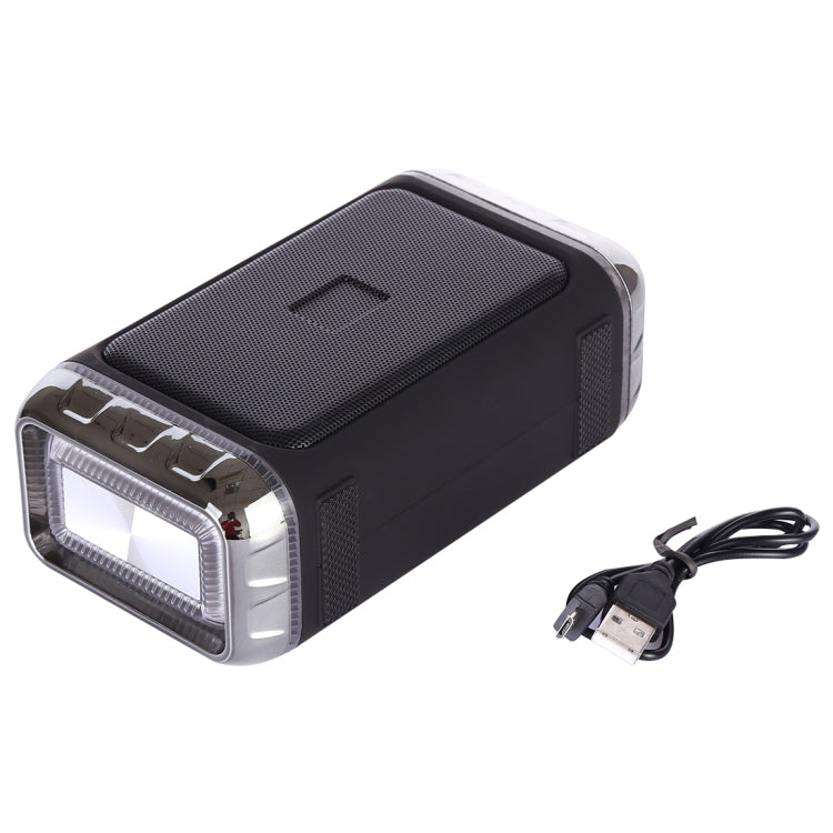LN-22 DC 5V tragbarer kabelloser Lautsprecher mit Freisprecheinrichtung und zwei bunten LED-Leuchten, unterstützt USB und TF-Karte und 3,5-mm-Aux, LN-22