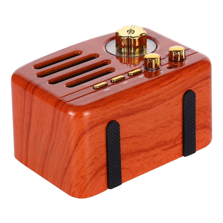 Elvis Angel MA-1500 Retro-Bluetooth-HiFi-Radio-Lautsprecher mit buntem LED-Licht, unterstützt USB & FM & 3,5 mm Aux