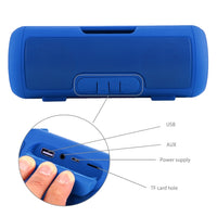 Mit integriertem Mikrofon und Griff, unterstützt Freisprechanrufe, TF-Karte, AUX-Eingang und Powerbank, Bluetooth-Entfernung: 10 m