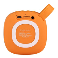 X25 Tragbarer Bluetooth-Stereolautsprecher im Stoffdesign mit integriertem Mikrofon, unterstützt Freisprechanrufe, TF-Karte und AUX-IN, Bluetooth-Entfernung: 10 m