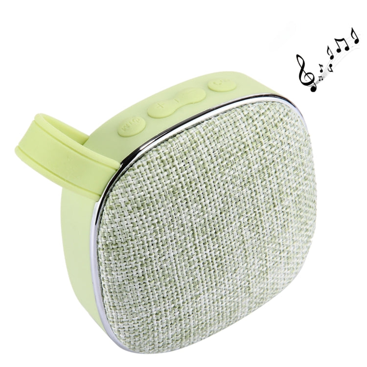 X25 Tragbarer Bluetooth-Stereolautsprecher im Stoffdesign mit integriertem Mikrofon, unterstützt Freisprechanrufe, TF-Karte und AUX-IN, Bluetooth-Entfernung: 10 m