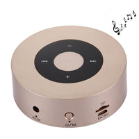 A8 Tragbarer Stereo-Bluetooth-Lautsprecher mit integriertem Mikrofon, unterstützt Freisprechanrufe / TF-Karte / AUX-IN, Pink, Gold, Grey, Red, Silver