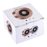 A8 Tragbarer Stereo-Bluetooth-Lautsprecher mit integriertem Mikrofon, unterstützt Freisprechanrufe / TF-Karte / AUX-IN, Pink, Gold, Grey, Red, Silver