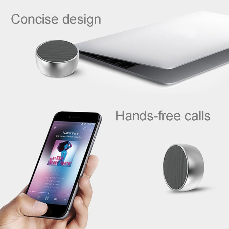 BS01 Tragbarer Bluetooth-Lautsprecher, unterstützt Freisprechanrufe, TF-Karte und AUX-IN