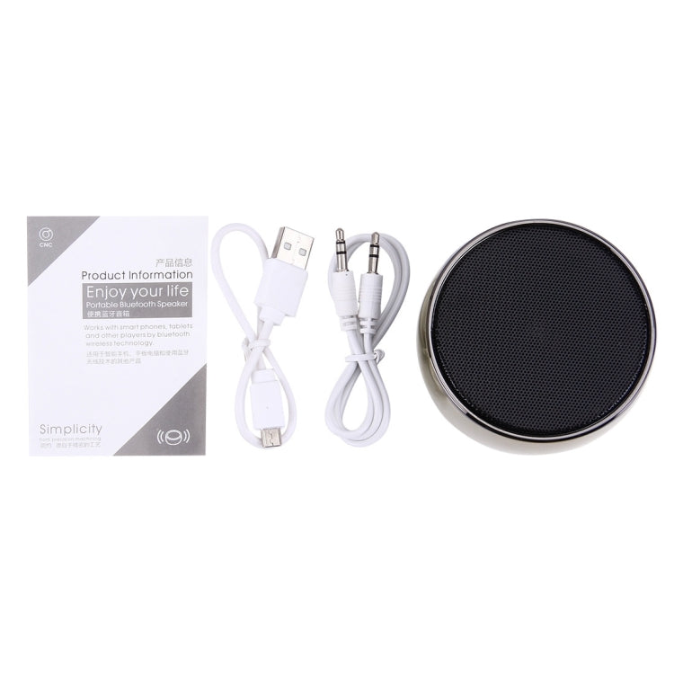 BS01 Tragbarer Bluetooth-Lautsprecher, unterstützt Freisprechanrufe, TF-Karte und AUX-IN
