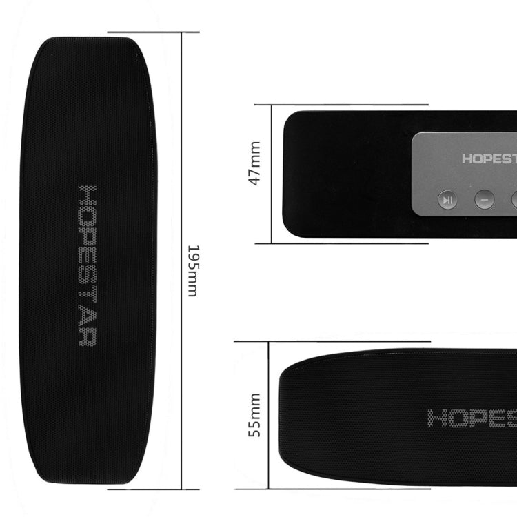 HOPESTAR H11 Mini tragbarer Kaninchen-Bluetooth-Lautsprecher, integriertes Mikrofon, unterstützt AUX / Freisprechanruf / FM / TF, H11