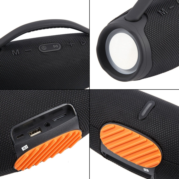 Eingebautes Mikrofon, unterstützt TF-Karte und AUX-Eingang, Bluetooth-Entfernung: 10 m