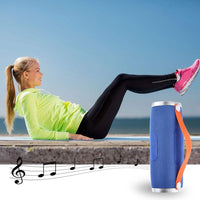 T&G TG109 Tragbarer kabelloser Bluetooth V4.2-Stereolautsprecher mit Griff, integriertem Mikrofon, Unterstützung für Freisprechanrufe, TF-Karte, AUX-IN und FM, TG109