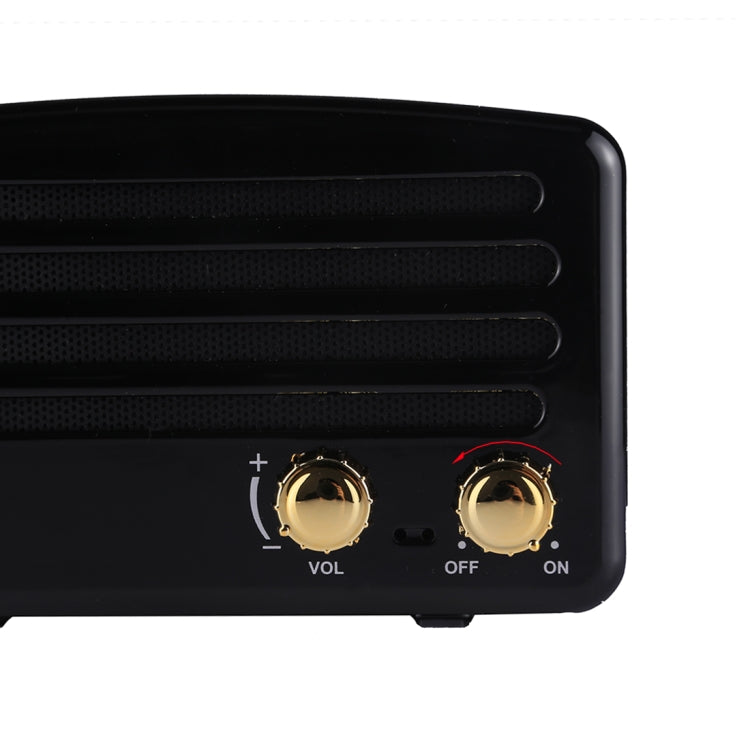 Eingebautes Mikrofon, unterstützt Freisprechanrufe, TF-Karte, AUX-Eingang und FM, Bluetooth-Entfernung: 10 m