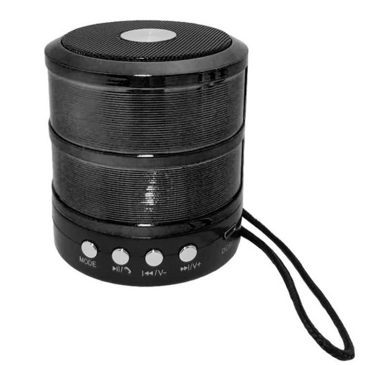 WS-887 Bluetooth-Lautsprecher mit Trageband, unterstützt Freisprechen, FM, U-Disk, TF-Karte und AUX