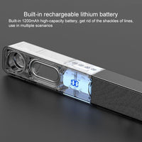 LEERFEI E91 10 W langer Balkenform, Dual-Lautsprecher, Multimedia-Radio, Bluetooth-Audio, unterstützt TF-Karte/U-Disk/3,5 mm AUX, unterstützt TF-Karte/U-Disk/3,5 mm AUX
